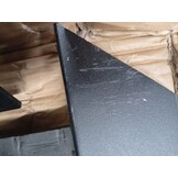 vidaXL Eettafelpoot spider vorm 150x78x(72-73) cm staal zwart
