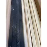 vidaXL Bed stapelbaar 80x200 cm massief grenenhout zwart