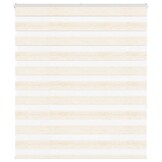vidaXL Zebra rolgordijn 135x150 cm stofbreedte 130,9 cm marmerbeige