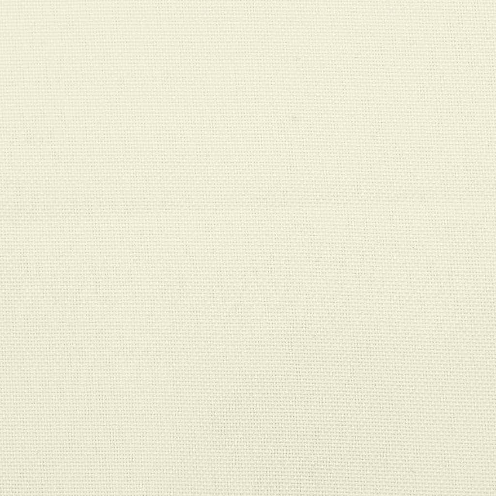 vidaXL Tuinstoelkussen lage rug 2 st 100x50x3 cm oxford stof crème