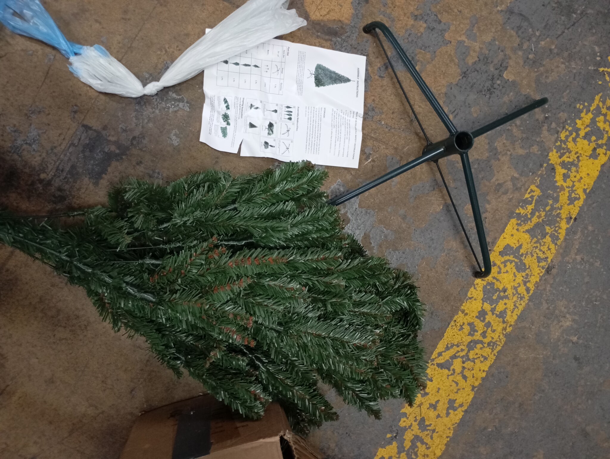 Kunstkerstboom 220 cm - spar groen