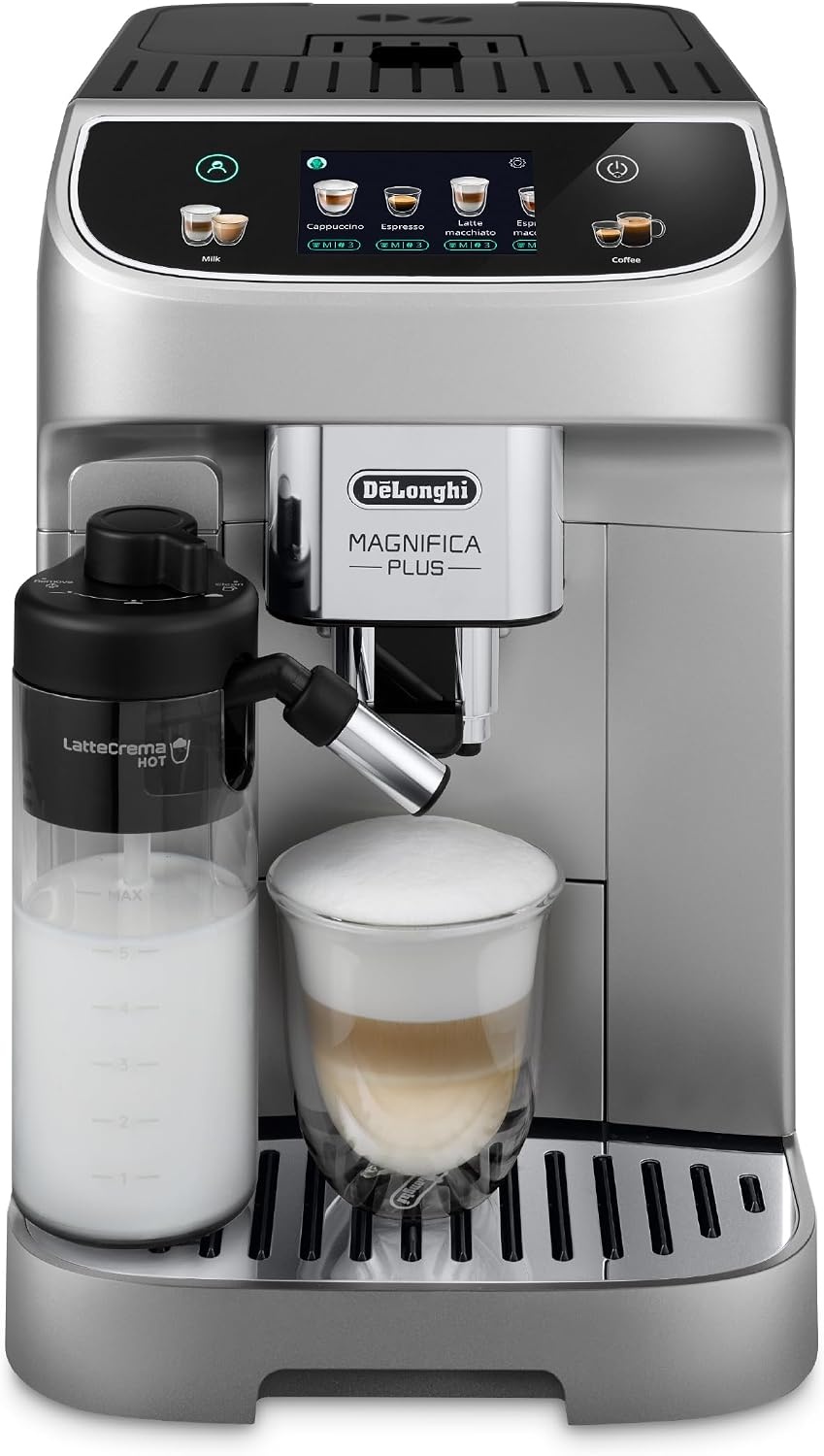 De'Longhi Magnifica Plus Volautomatische Koffiemachine - Zilver/Zwart