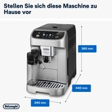 De'Longhi Magnifica Plus Volautomatische Koffiemachine - Zilver/Zwart