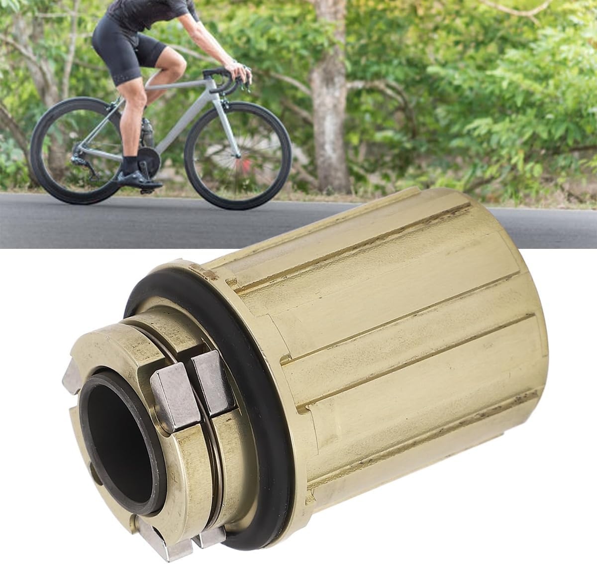 Nicear 15 mm aluminium freehubbody voor 11-speed met 12 mm lagers - vervanging voor mountainbikes/racefietsen
