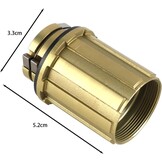 Nicear 15 mm aluminium freehubbody voor 11-speed met 12 mm lagers - vervanging voor mountainbikes/racefietsen
