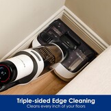 Tineco Floor One Stretch S6 nat-droogzuiger, 180° platte design zuigmop 13cm lighoogte, 70°C 5min FlashDry zelfreinigend, 3-zijdige randreiniging 40min looptijd Reiniging onder diep meubilair - Maat Floor One Stretch S6