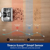 Tineco Floor One Stretch S6 nat-droogzuiger, 180° platte design zuigmop 13cm lighoogte, 70°C 5min FlashDry zelfreinigend, 3-zijdige randreiniging 40min looptijd Reiniging onder diep meubilair - Maat Floor One Stretch S6