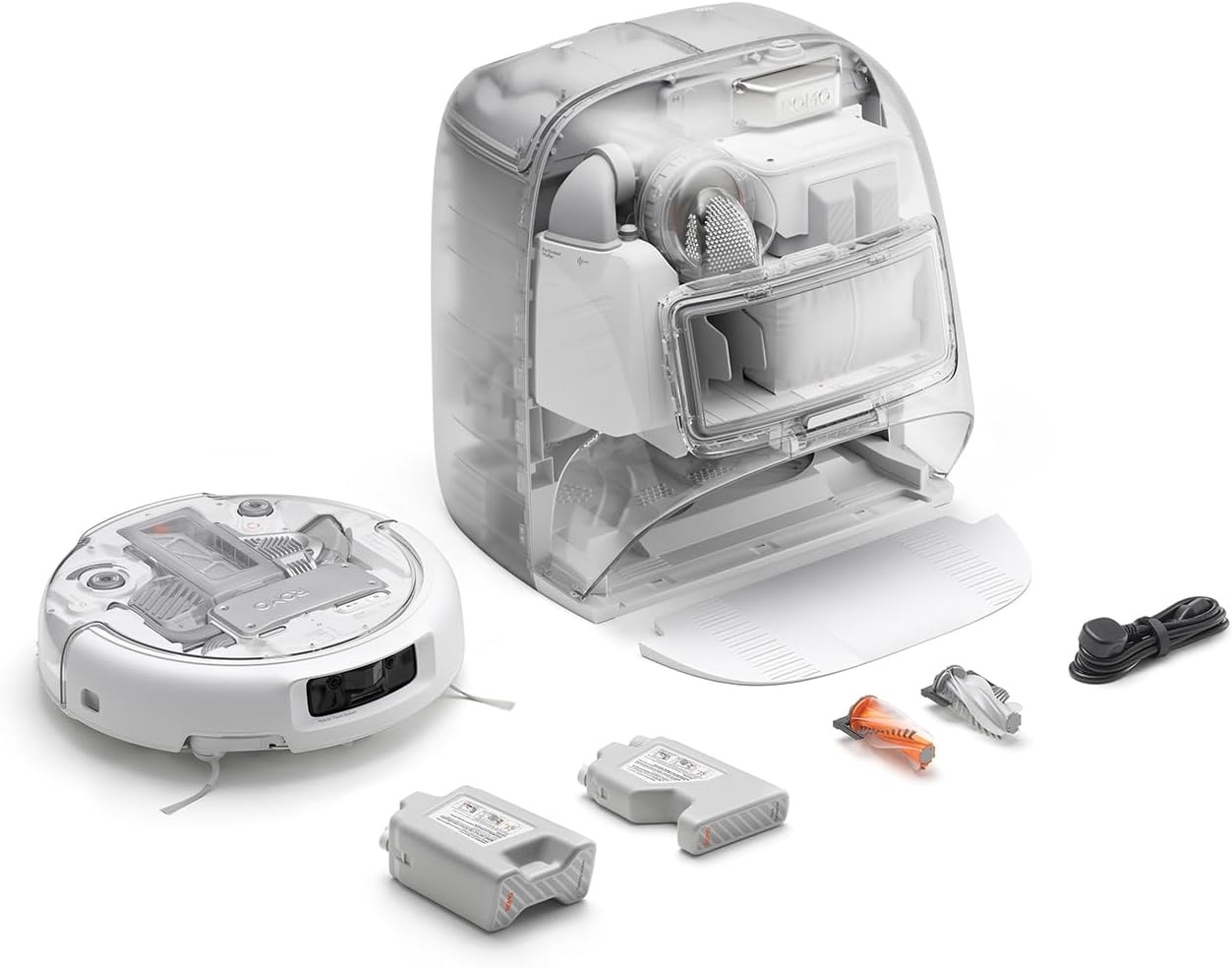 DJI ROMO P Robotstofzuiger en mop, sensoren op droneniveau
