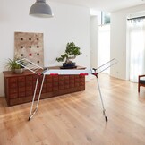 Vileda Infinity Flex Plus Wasrek - Telescopisch - Zwart - Tot 30 meter drooglengte