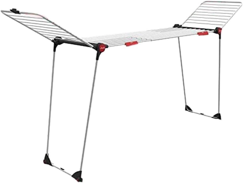 Vileda Infinity Flex Plus Wasrek - Telescopisch - Zwart - Tot 30 meter drooglengte