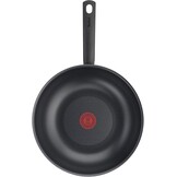 Tefal Wokpan van 28 cm, 6 tot 8 personen, geen inductie, resistent B56419AZ - Maat Wokpan 28 cm