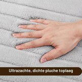 Sour Lemon Vloerkleed 3D Geometrisch - Lichtgrijs - 140 x 200 cm