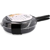 Quid Gastro Fun Dubbele Omeletpan 28 cm - Aluminium - Zwart