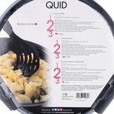 Quid Gastro Fun Dubbele Omeletpan 28 cm - Aluminium - Zwart