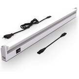 B.K.Licht I Keukenverlichting I kastverlichting I onderbouwverlichting I kleurtemperatuur instelbaar I titaan I 8W LED keuken verlichting