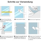 Dktie Decoratieve folie glasschilderij raamfolie zichtbeschermingsfolie melkglasfolie cirkels statisch hechtend privacy raamsticker (lila, 90 x 200 cm)