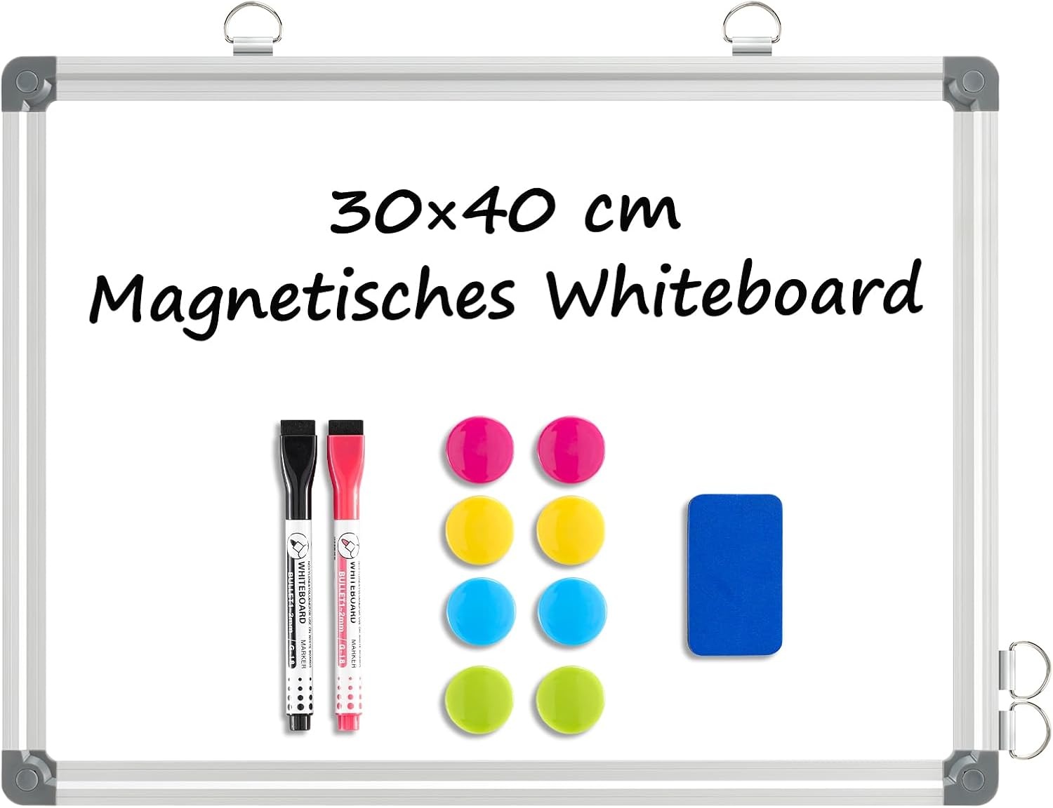 DOLLAR BOSS Groot Magnetisch Prikbord 50X70CM Multifunctioneel Whiteboard - Maat 50B x 70H cm