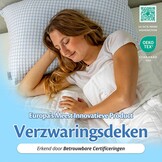Ella Verzwaringsdeken 7kg 135 x 200cm - Weighted Blanket - Verzwaarde Deken - OEKO-TEX Gecertificeerd - Wit