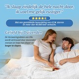 Ella Verzwaringsdeken 7kg 135 x 200cm - Weighted Blanket - Verzwaarde Deken - OEKO-TEX Gecertificeerd - Wit