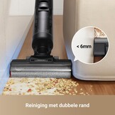 Dreame H12 Pro Ultra Draadloze Steelstofzuiger en Dweil - 16.000 Pa - Zwart