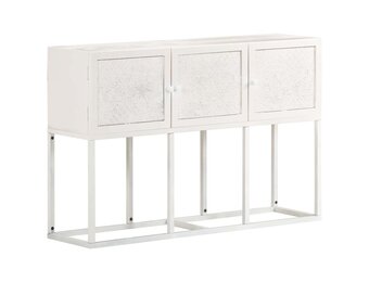 vidaXL Dressoir 115x30x76 cm massief mangohout