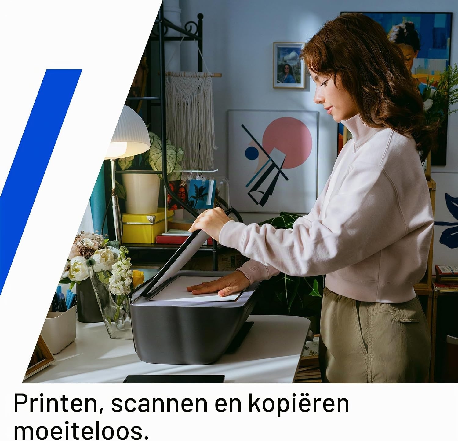 HP DeskJet 2921 All-in-One Printer | Kleur | Draadloos | Eenvoudige installatie en betrouwbare wifi | 3 maanden gratis Instant Ink inbegrepen | Printen, scannen en kopiëren