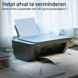 HP DeskJet 2921 All-in-One Printer | Kleur | Draadloos | Eenvoudige installatie en betrouwbare wifi | 3 maanden gratis Instant Ink inbegrepen | Printen, scannen en kopiëren
