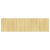 vidaXL Kamerscherm breedte 600 cm hoogte 165 cm bamboe lichtnaturel