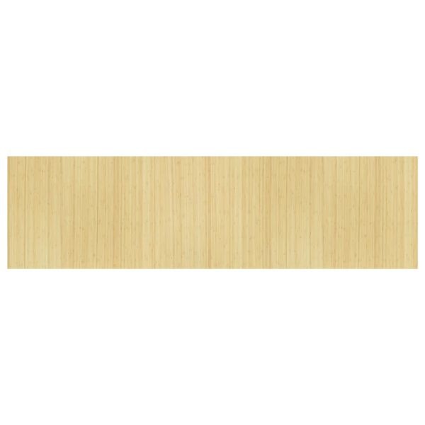 vidaXL Kamerscherm breedte 600 cm hoogte 165 cm bamboe lichtnaturel