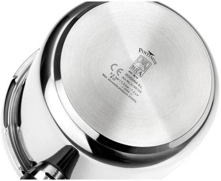 BRA Vitesse Snelkookpan - 6 liter - RVS