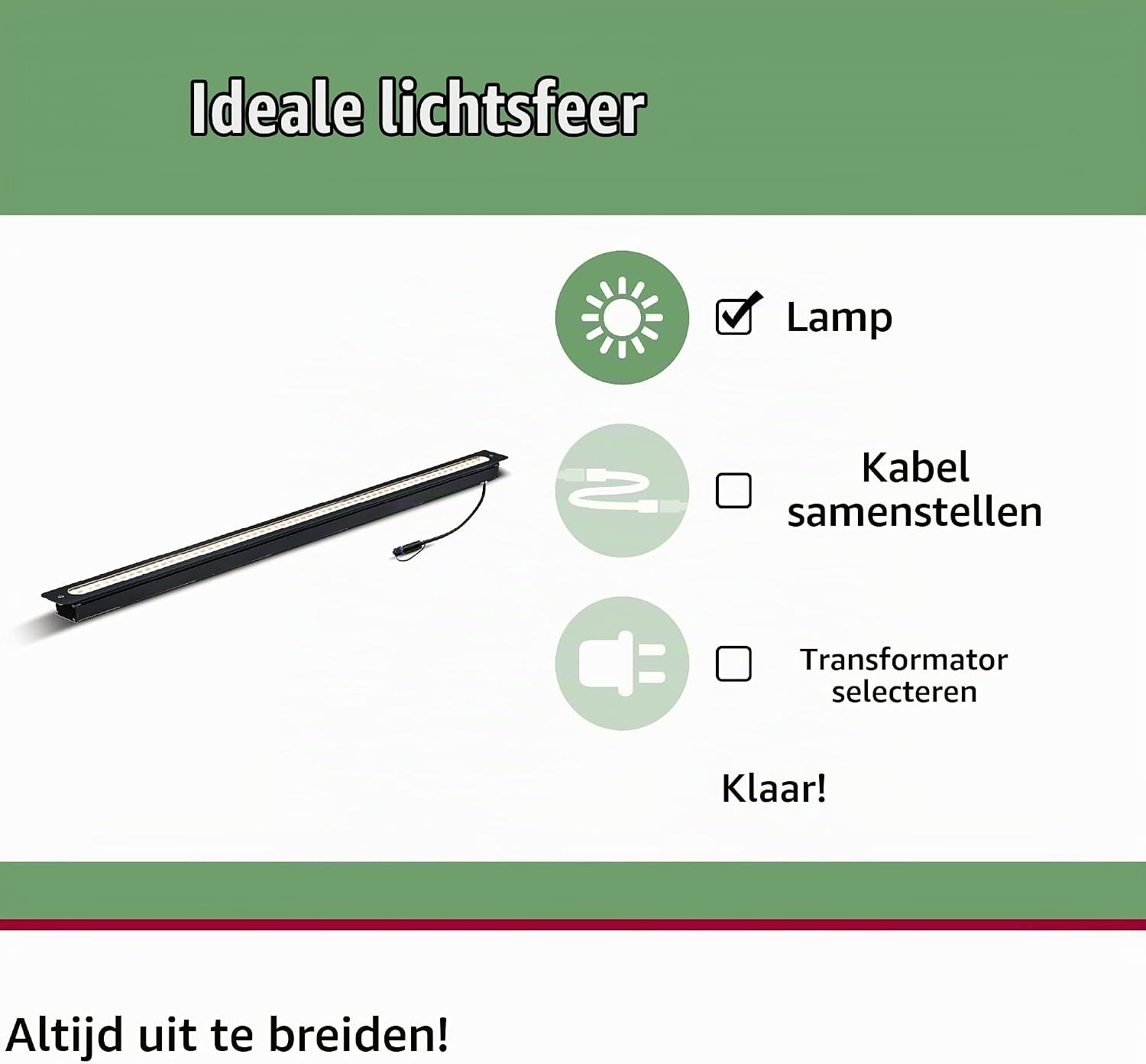 Paulmann 93921 Outdoor Plug & Shine vloerinbouwarmatuur IP67 3000K 8W 24V stralingshoek 95 ° 93921 LED inbouwspot terrasverlichting, buitenverlichting, 90 x 5,4 x 4,5 cm, Antraciet