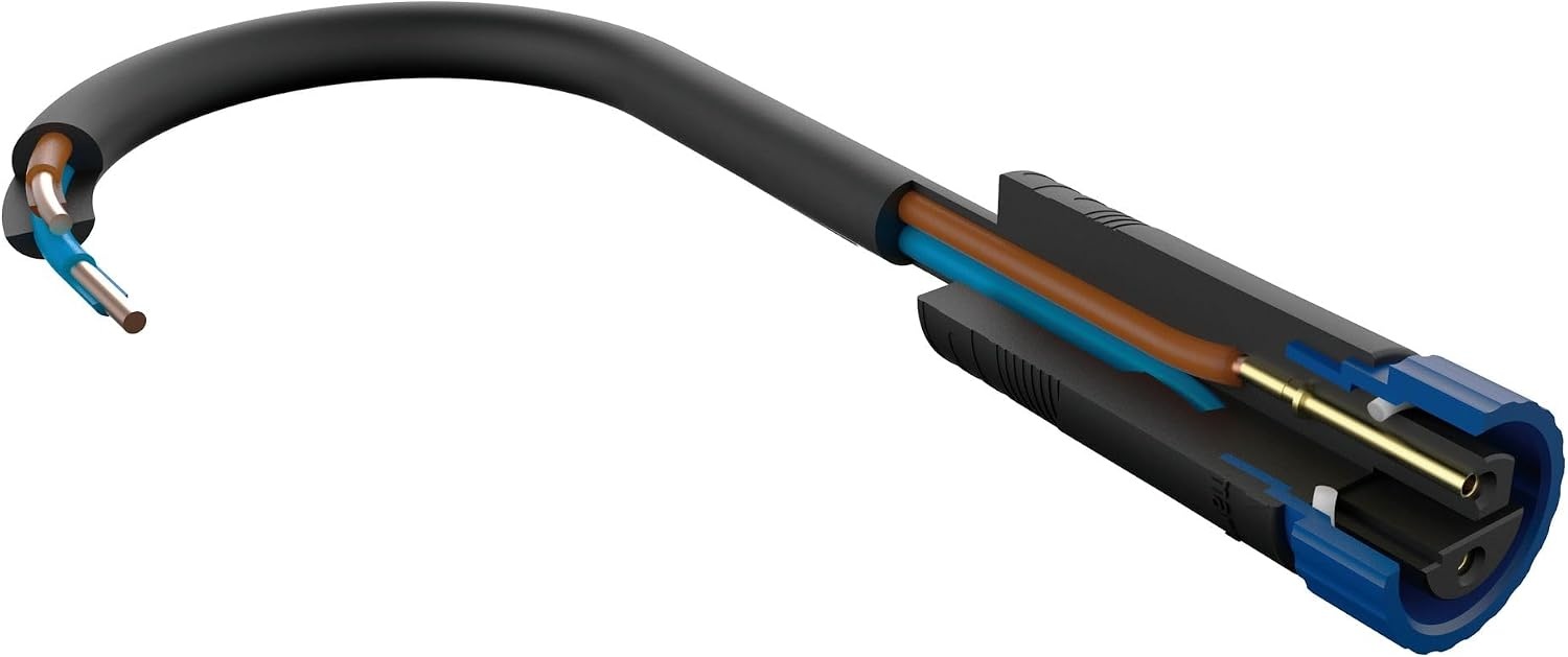 Paulmann 93921 Outdoor Plug & Shine vloerinbouwarmatuur IP67 3000K 8W 24V stralingshoek 95 ° 93921 LED inbouwspot terrasverlichting, buitenverlichting, 90 x 5,4 x 4,5 cm, Antraciet
