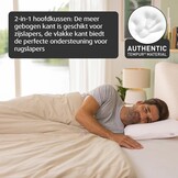 TEMPUR Symphony hoofdkussen, stevig liggevoel, L (63 x 43 x 14 cm), wit - Maat L (63 x 43 x 14 cm)