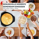 Tefal Easy Crep'Party Crêpes-Maker - Anti-aanbaklaag - Thermo-Signal - 950 Watt - Zwart - PY3218F0