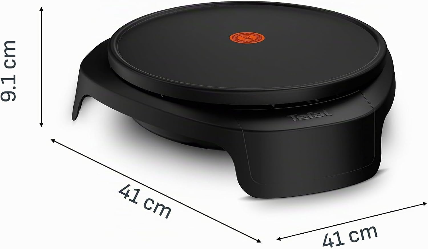 Tefal Easy Crep'Party Crêpes-Maker - Anti-aanbaklaag - Thermo-Signal - 950 Watt - Zwart - PY3218F0