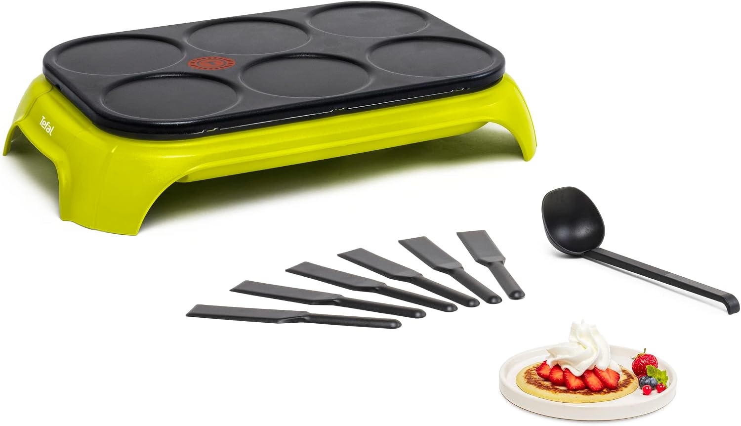 Tefal Easy Crep'Party Crêpes-Maker - Anti-aanbaklaag - Thermo-Signal - 950 Watt - Zwart - PY3218F0