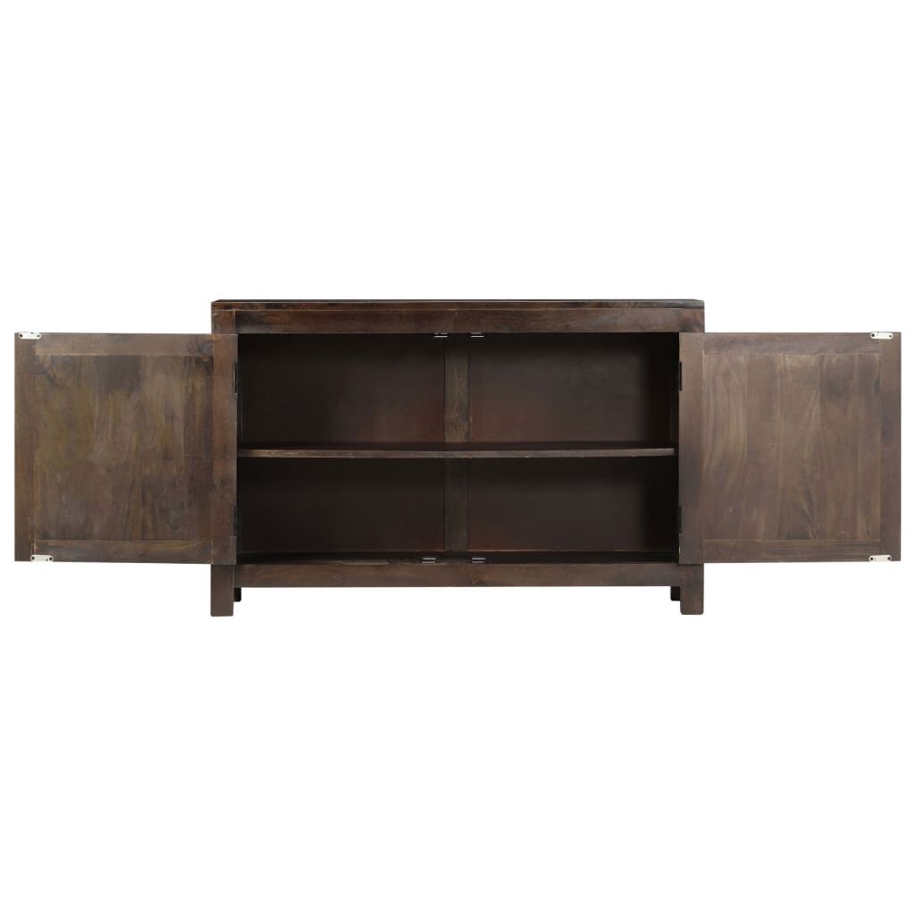 vidaXL Dressoir met gesneden ontwerp 110x35x70 cm massief mangohout