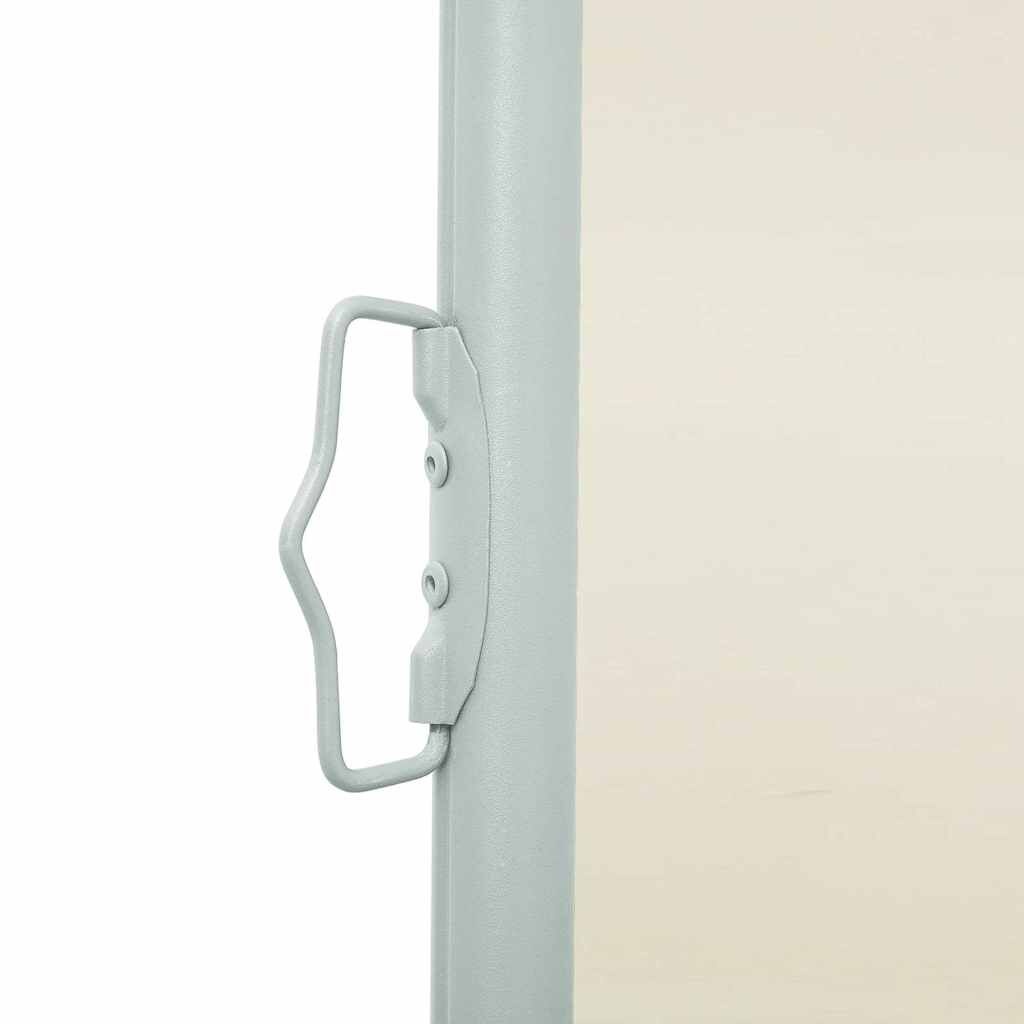 vidaXL Tuinscherm uittrekbaar 100x500 cm crème