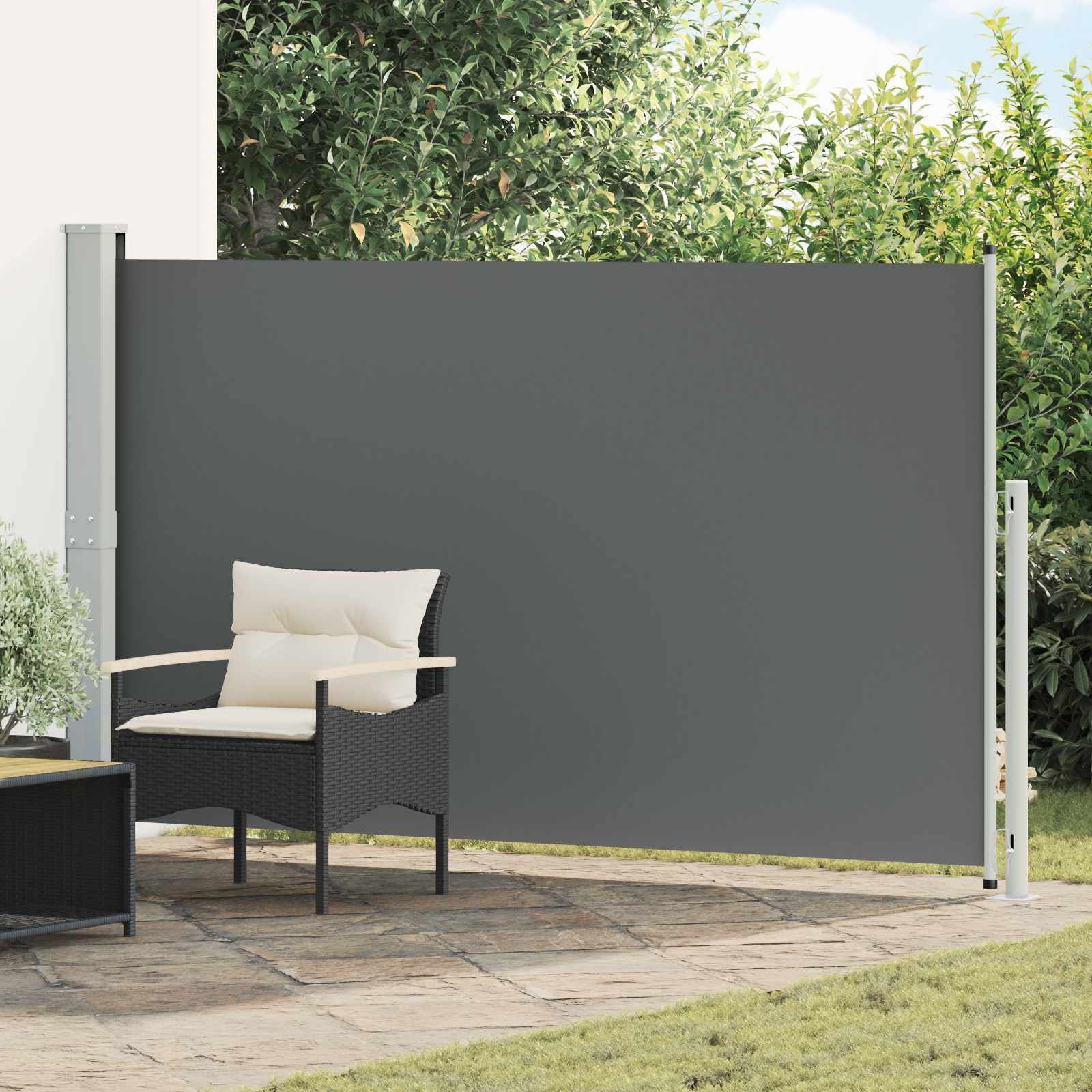 vidaXL Uittrekbaar Zijscherm Rechthoekig 180 x 300 cm Polyester