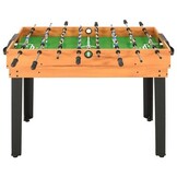 vidaXL Multispeeltafel 15-in-1 121x61x82 cm esdoornkleurig