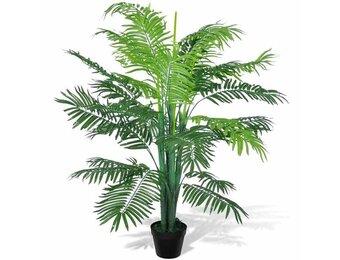 vidaXL Kunst Phoenix palmboom met pot 130 cm