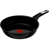 Tefal Explore Ceramic G2149032 Set van 2 Anti-aanbak Koekenpannen 24 en 28 cm, Keramische Titaniumlaag, Inductiegeschikt, Thermo-Spot Indicator, PFOA-vrij, Vaatwasmachinebestendig