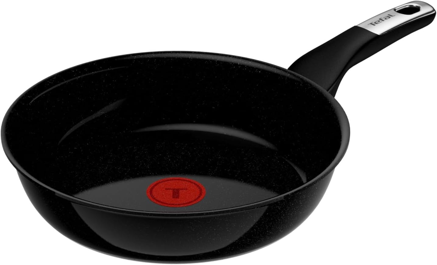 Tefal Explore Ceramic G2149032 Set van 2 Anti-aanbak Koekenpannen 24 en 28 cm, Keramische Titaniumlaag, Inductiegeschikt, Thermo-Spot Indicator, PFOA-vrij, Vaatwasmachinebestendig