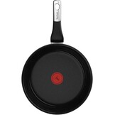 Tefal Explore Ceramic G2149032 Set van 2 Anti-aanbak Koekenpannen 24 en 28 cm, Keramische Titaniumlaag, Inductiegeschikt, Thermo-Spot Indicator, PFOA-vrij, Vaatwasmachinebestendig