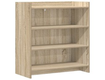 vidaXL Dressoir Sonoma Eiken 75 x 36 x 80 cm Bewerkt hout