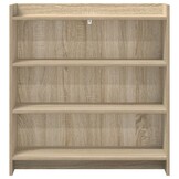 vidaXL Dressoir Sonoma Eiken 75 x 36 x 80 cm Bewerkt hout