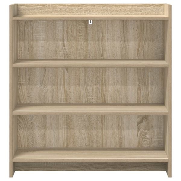 vidaXL Dressoir Sonoma Eiken 75 x 36 x 80 cm Bewerkt hout