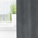 vidaXL Gordijnen 2 st Lichtgrijs 140 x 245 cm fluweel