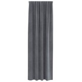 vidaXL Gordijnen 2 st Lichtgrijs 140 x 245 cm fluweel