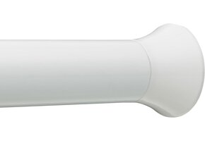 Douchegordijnstang Telescopisch Wit 91-137 cm - 31% Korting